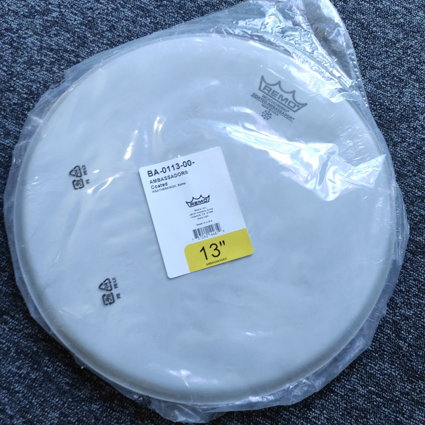 Pelle Remo Ambassador Coated 13"