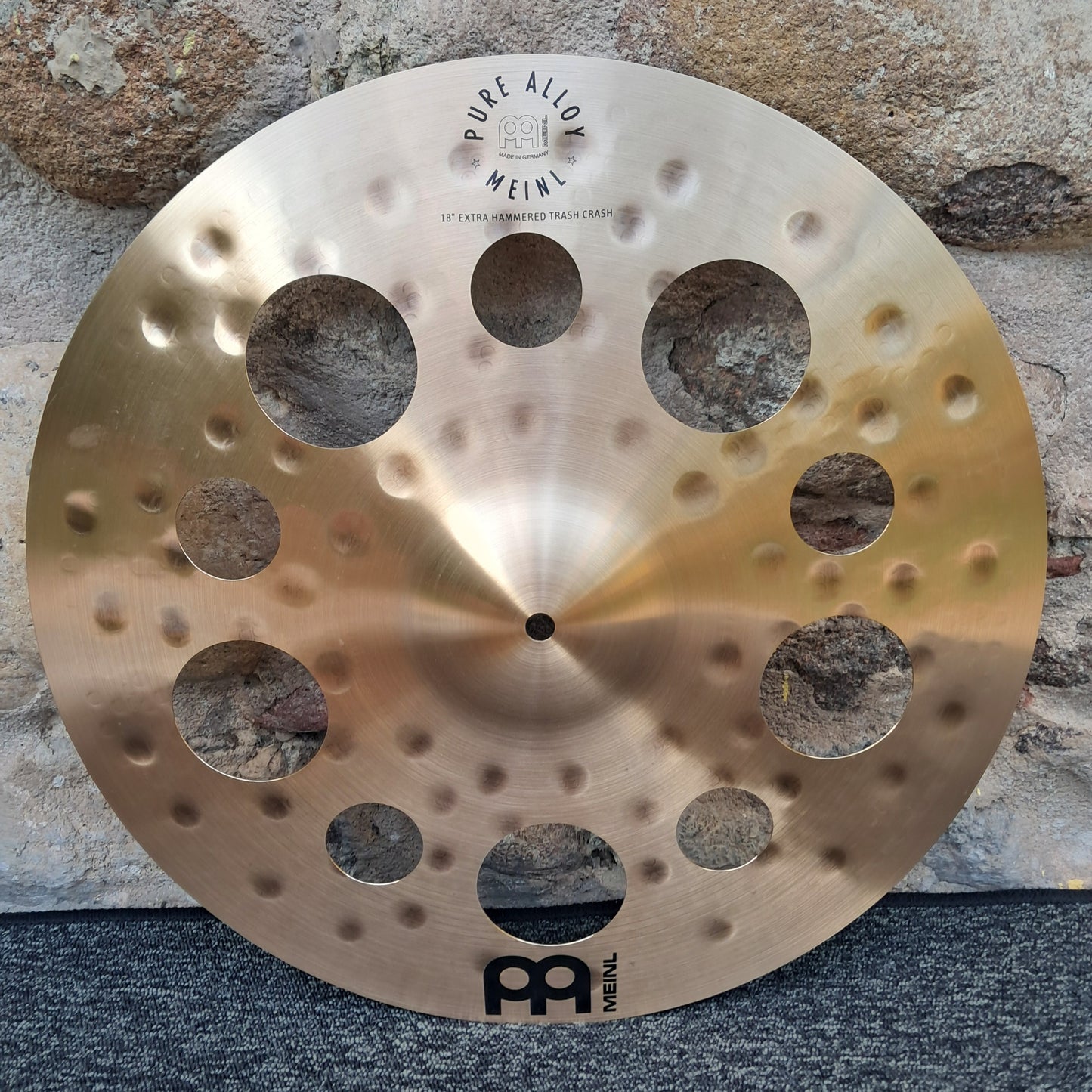 Meinl Pure Alloy Extra Hammered Trash Crash 18″