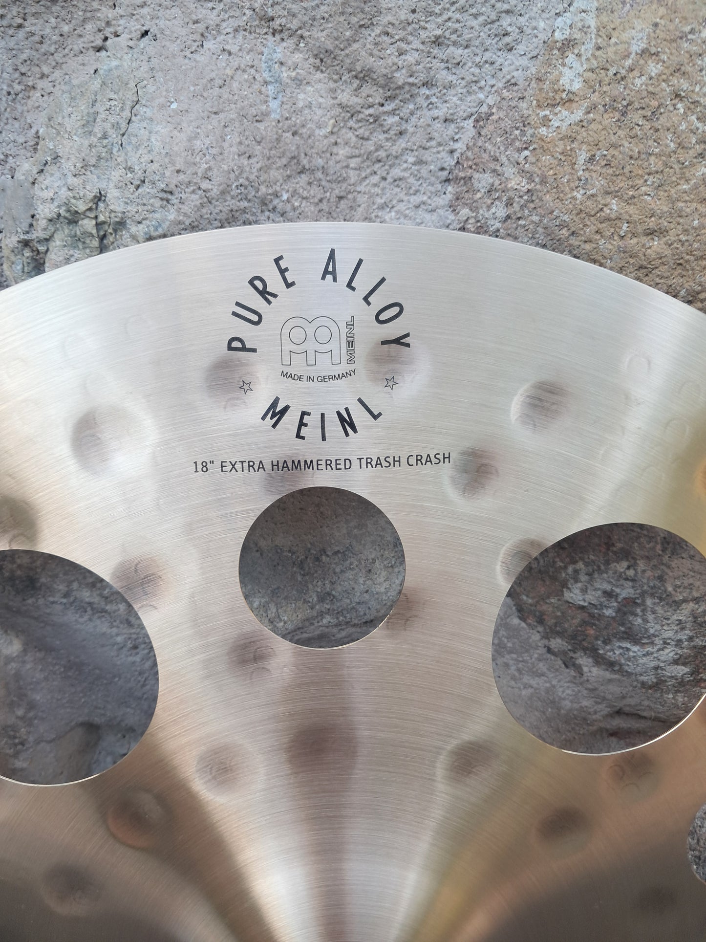 Meinl Pure Alloy Extra Hammered Trash Crash 18″