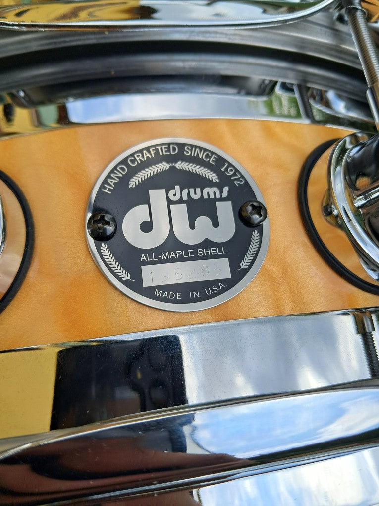 DW Collector's Edge Series Brass/Maple 14x5"
