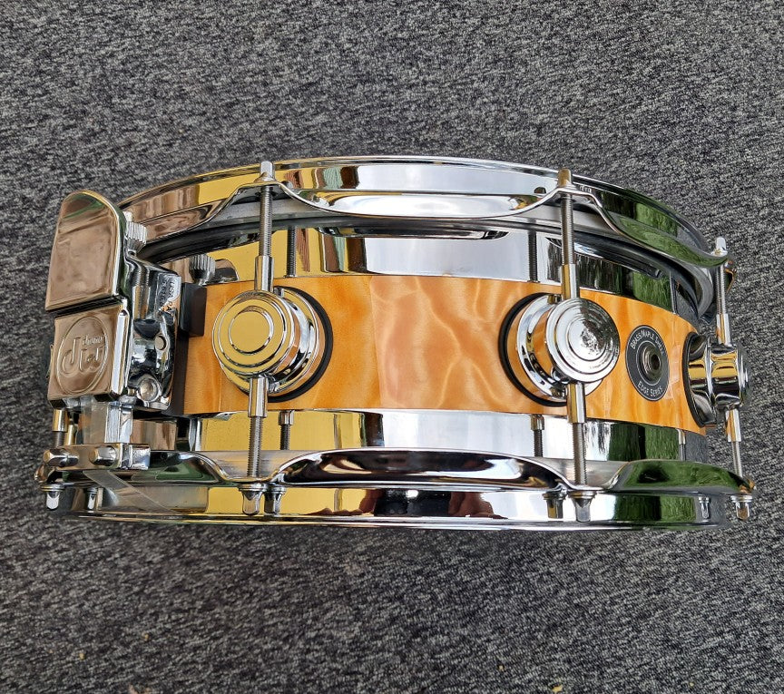 DW Collector's Edge Series Brass/Maple 14x5"