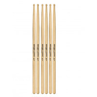 Bacchette Meinl 7A Punta a Barile PACK 3 COPPIE