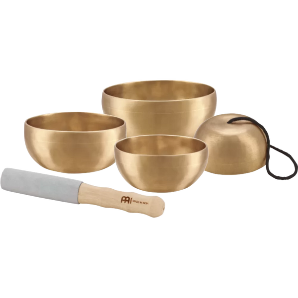 Set di 4 Campane Tibetane in Bronzo, serie "Universal"; 250/400/500/600 gr.